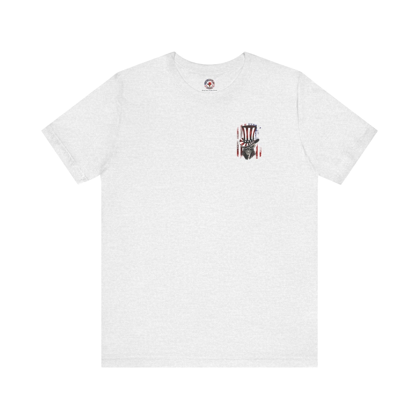 Patriotic Skull T-Shirt The Devil's Pickle