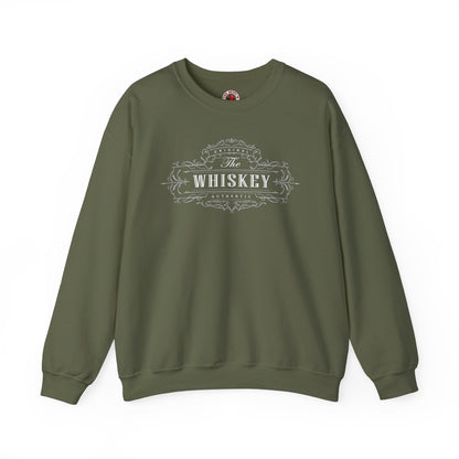 The Original Authentic Whiskey Crewneck Sweatshirt The Devil's Pickle