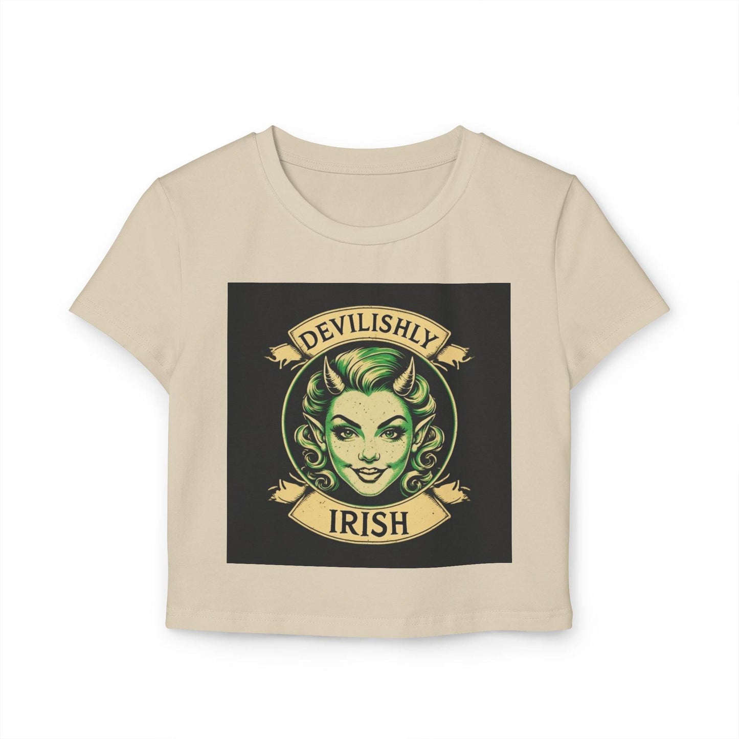 St Patricks Day Baby Tee Devilishly Irish Country in My Heart