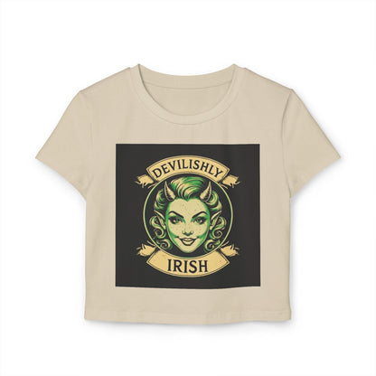 St Patricks Day Baby Tee Devilishly Irish Country in My Heart