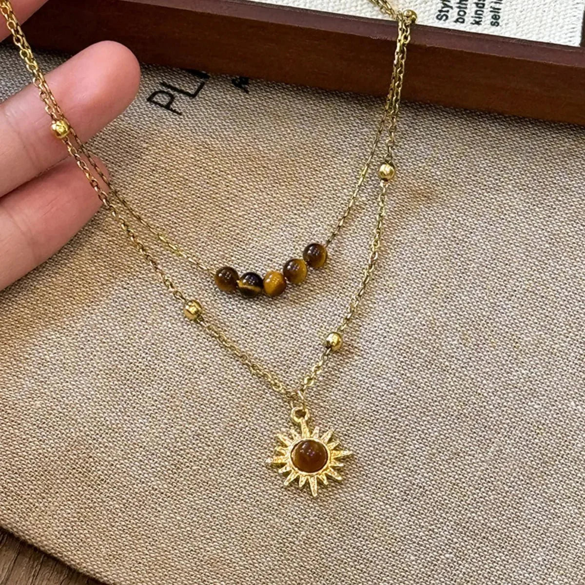 Tiger Veil Ivory Embers
