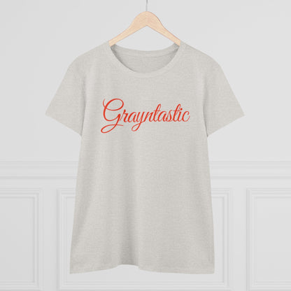 Women's Midweight Cotton Tee Grayceful LLC