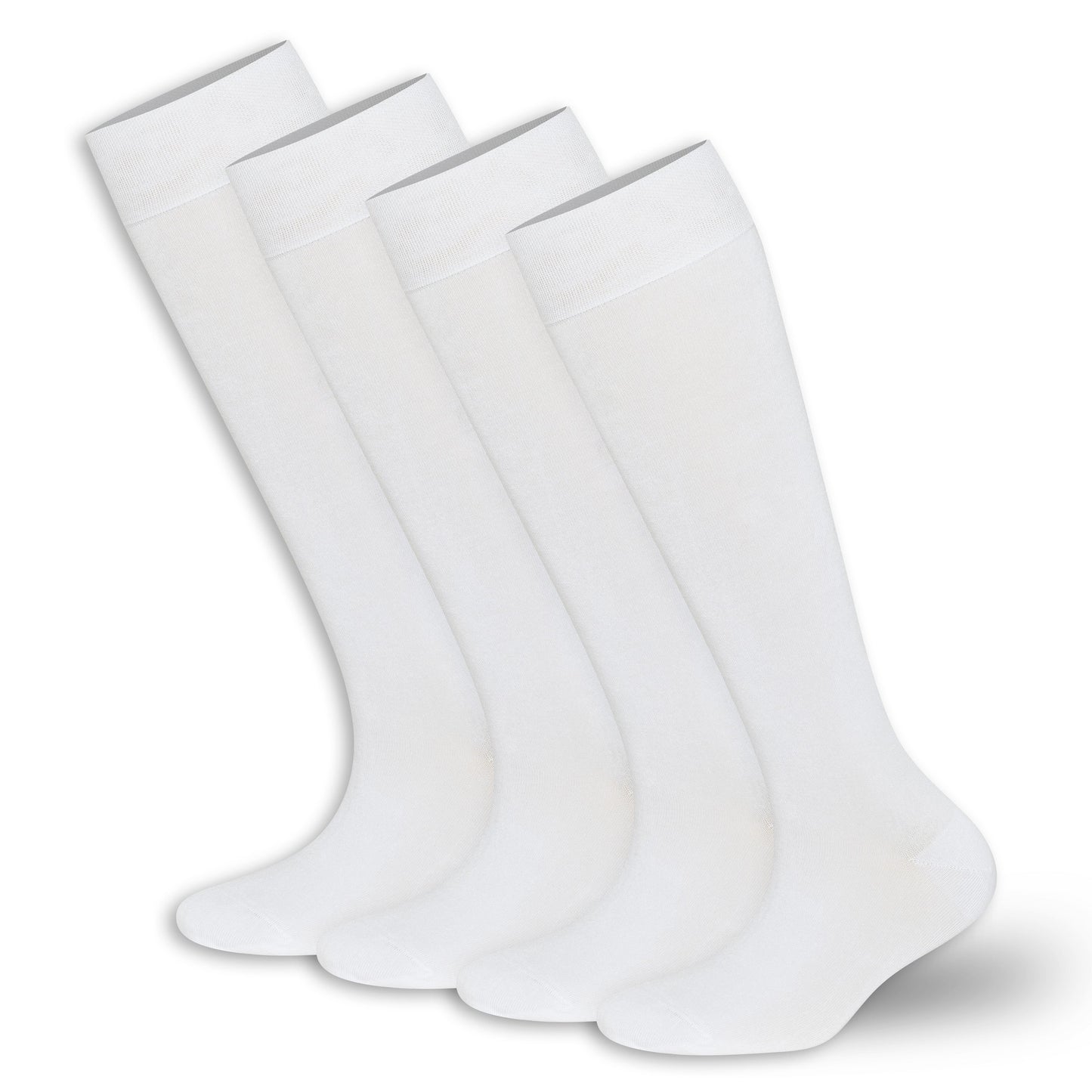 Women’s Bamboo Knee-High Socks 4-Pack – Soft & Breathable Bambooven