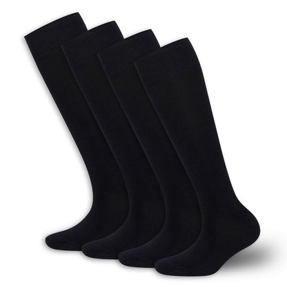 Women’s Bamboo Knee-High Socks 4-Pack – Soft & Breathable Bambooven