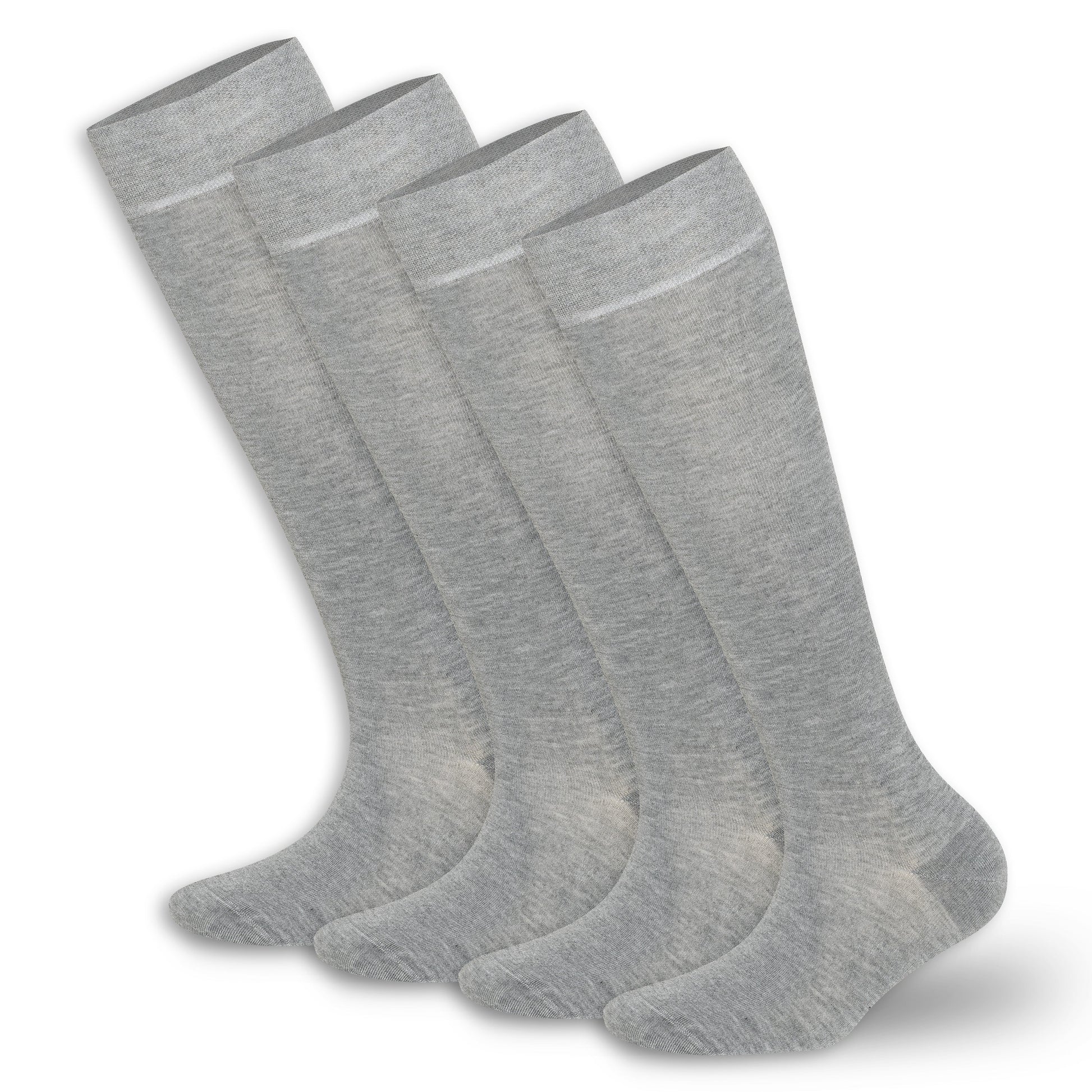 Women’s Bamboo Knee-High Socks 4-Pack – Soft & Breathable Bambooven