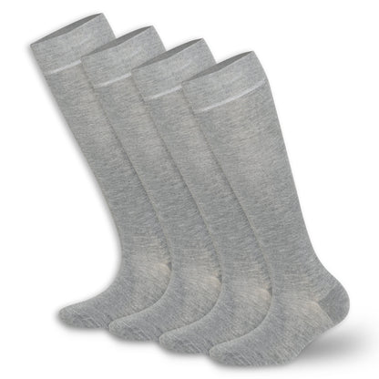 Women’s Bamboo Knee-High Socks 4-Pack – Soft & Breathable Bambooven
