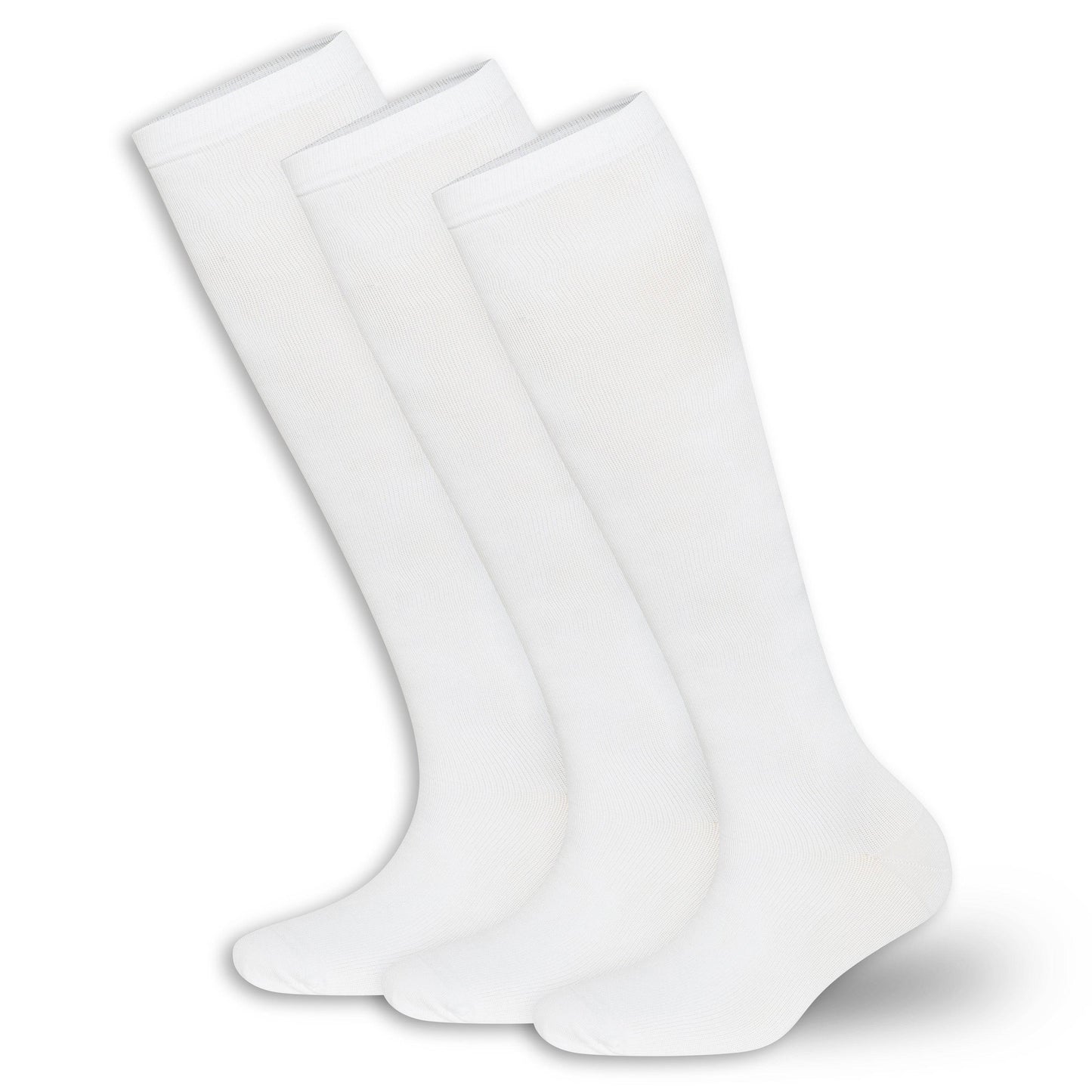 Compression Socks for Men & Women 3-Pack (15-20mmHg) Bambooven