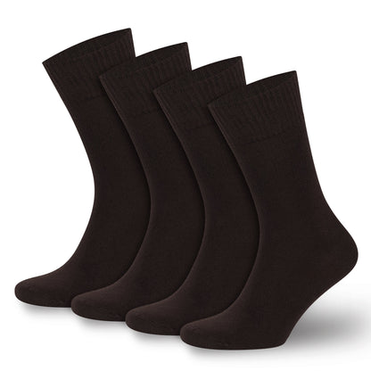 Men’s & Women’s Bamboo Diabetic Crew Socks 4-Pack Bambooven
