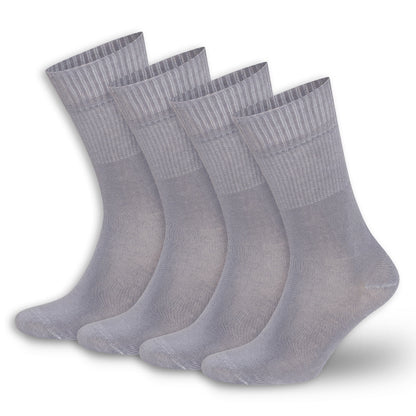 Men’s & Women’s Bamboo Diabetic Crew Socks 4-Pack Bambooven