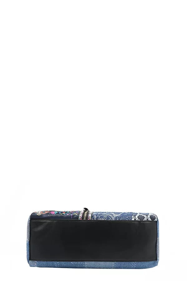 Nicole Lee USA Bosque De Amor Denim Boston Bag West2East Surf
