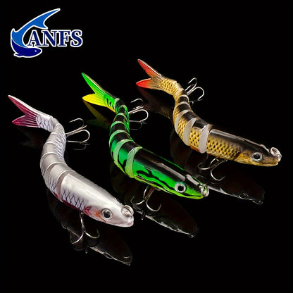 [Fishing Lures & Accessories] Fishing Lures Multi Jointed Swimbait Crankbait Slow Sinking Bionic Artificial Bait Freshwater Saltwater Trout Bass Fishing Accessories 20g 0.7oz/13.5cm 5.31inch NovaCart