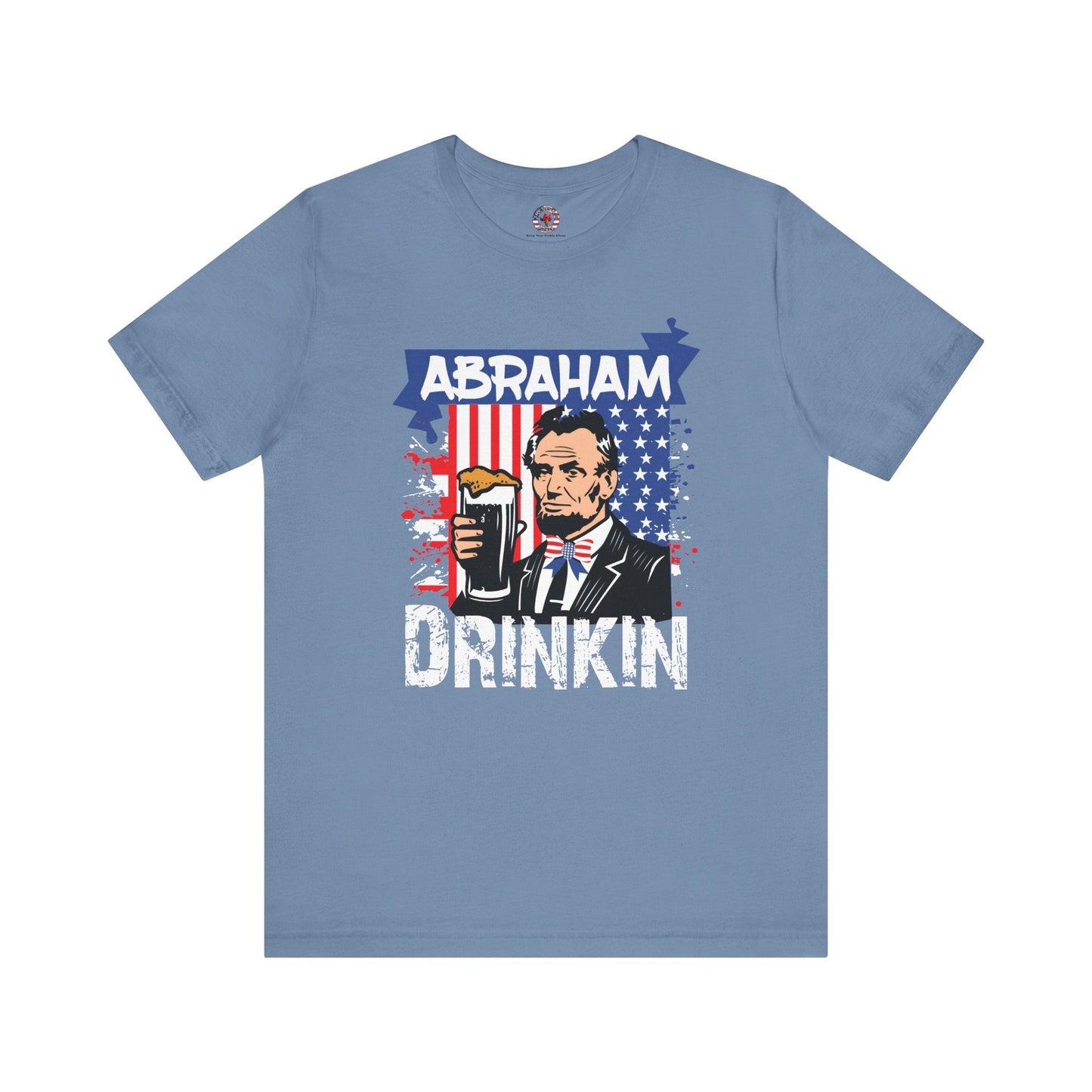 Abraham Drinking T-Shirt The Devil's Pickle
