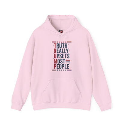 Truth Really Upsets Most People Hooded Sweatshirt The Devil's Pickle