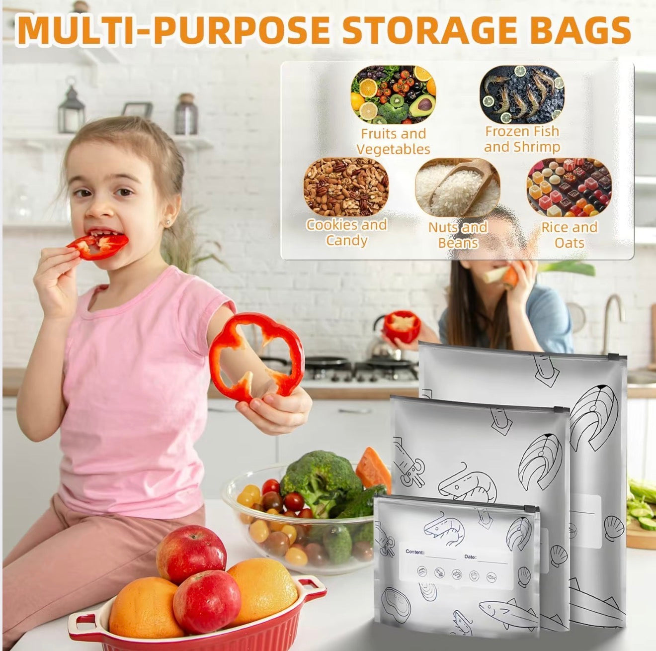 EcoSeal Reusable Foil Bags