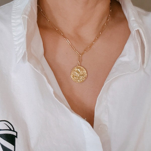 Old World Coin Link Chain Necklace Shop Style & More | Fresh Looks, Everyday Deals & Free Shipping