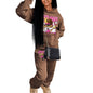 Printed Hoodie Two-piece Set See size chart under “more details” The Fashion Celestial