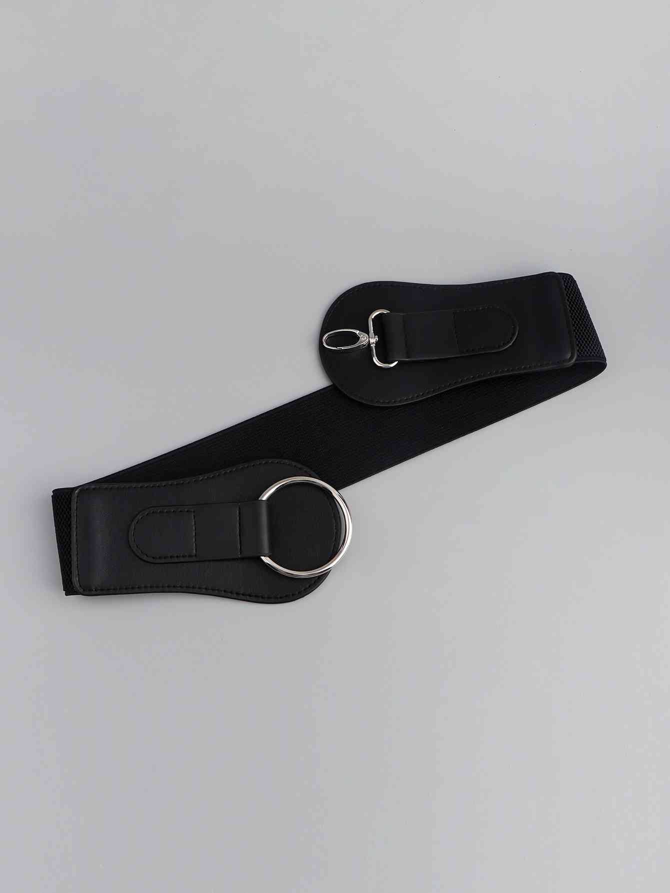 Elegant Fashion PU Elastic Wide Belt – Adjustable Comfort Fit See size chart under “more details” The Fashion Celestial