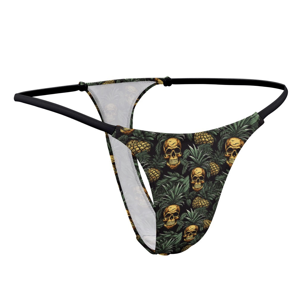 Pineapple Skull Thong Luckless Outfitters