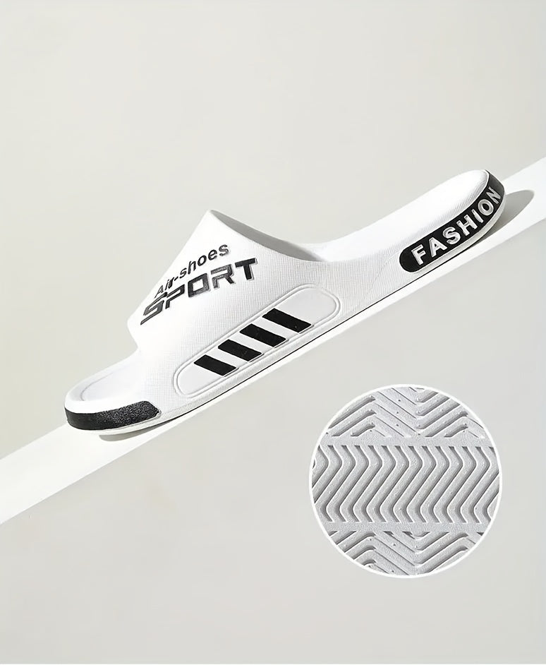 Affordable Summer Casual Slides for Men, Suitable for Outdoor Use And Home Bathrooms, Made of Non-Slip PVC NovaCart