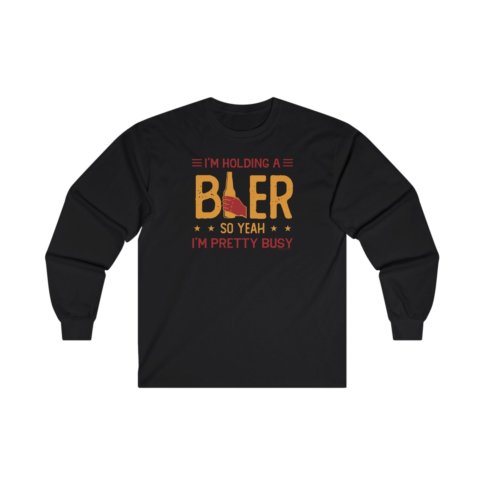 I'm Holding A Beer Long Sleeve Tee The Devil's Pickle
