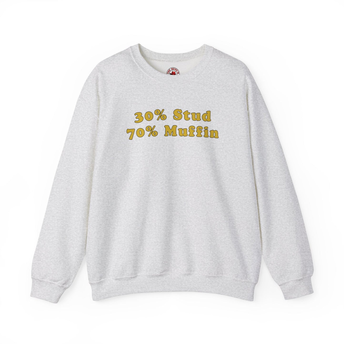 30% Stud 70% Muffin Crewneck Sweatshirt The Devil's Pickle