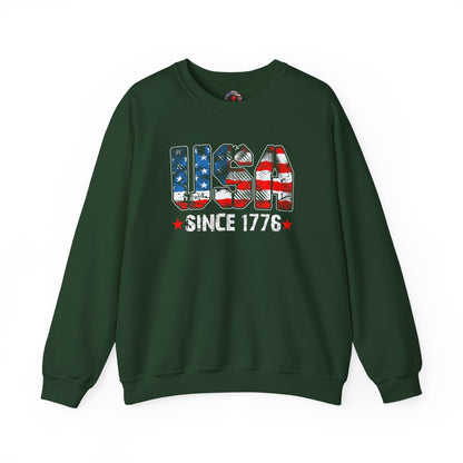USA Since 1776 Crewneck Sweatshirt The Devil's Pickle