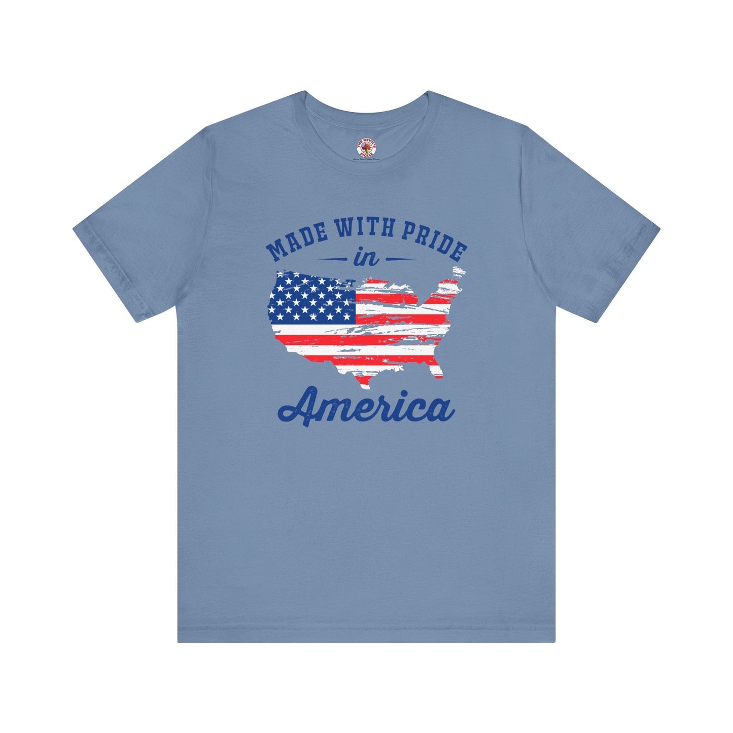 Made With Pride In America T-Shirt The Devil's Pickle