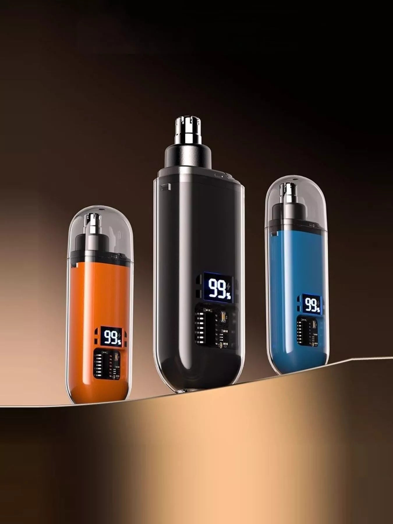 Rechargeable LED Display Nose Hair Trimmer New Era Fashion LLc