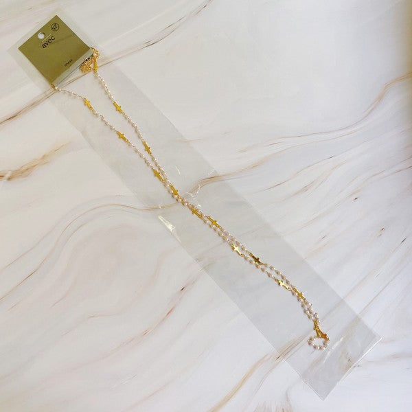 Pearls And Crosses Long Necklace Shop Style & More | Fresh Looks, Everyday Deals & Free Shipping