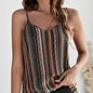 Women’s Geographical Print Retro Camisole Top FitiqueFit