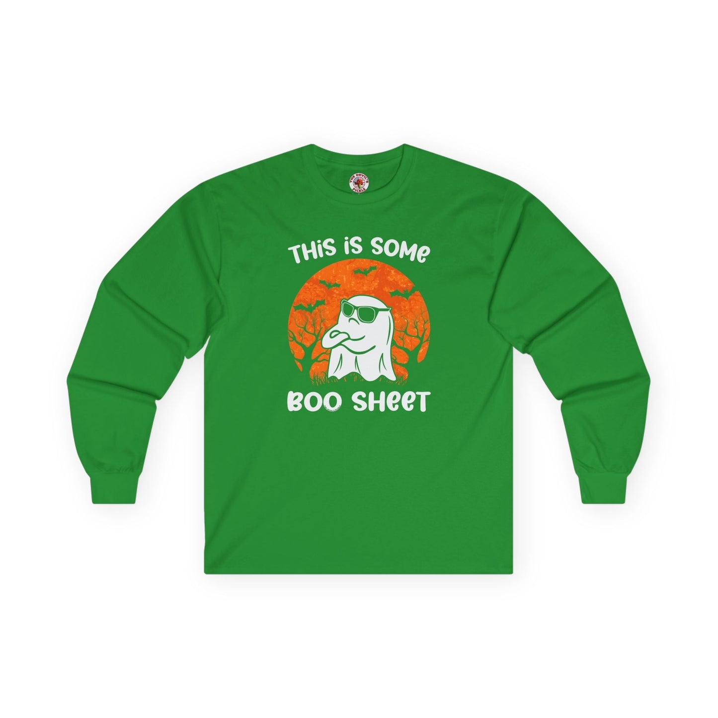 This Is Some Boo Sheet Long Sleeve Tee The Devil's Pickle