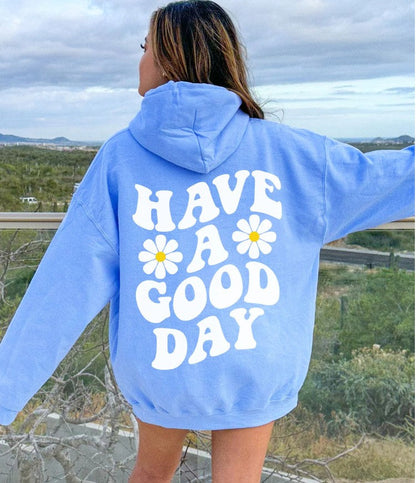 Spring And Autumn Men's Women's Hoodie Flower Print Casual Hoodie See size chart under “more details” The Fashion Celestial