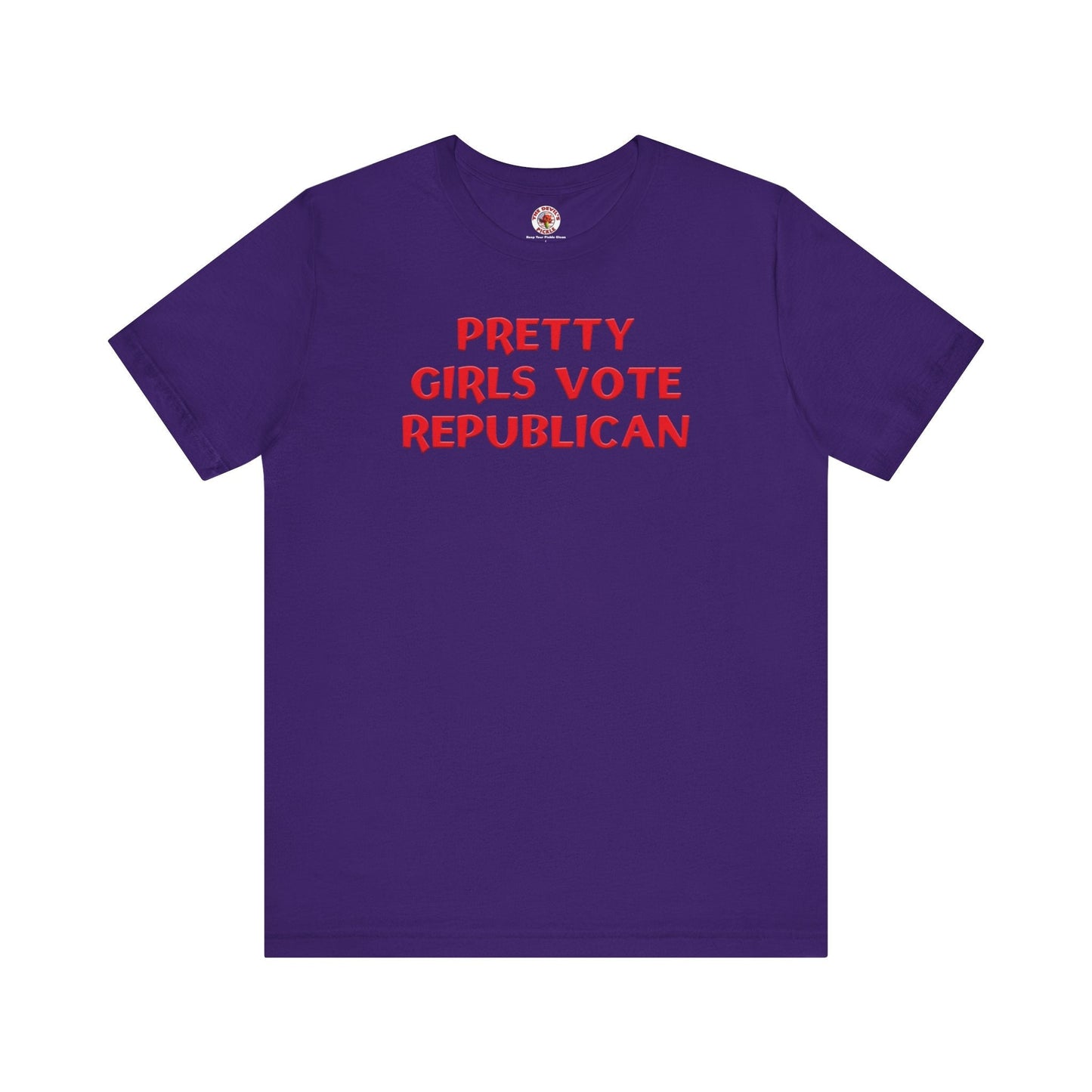 Pretty Girls Vote Republican T-Shirt. The Devil's Pickle
