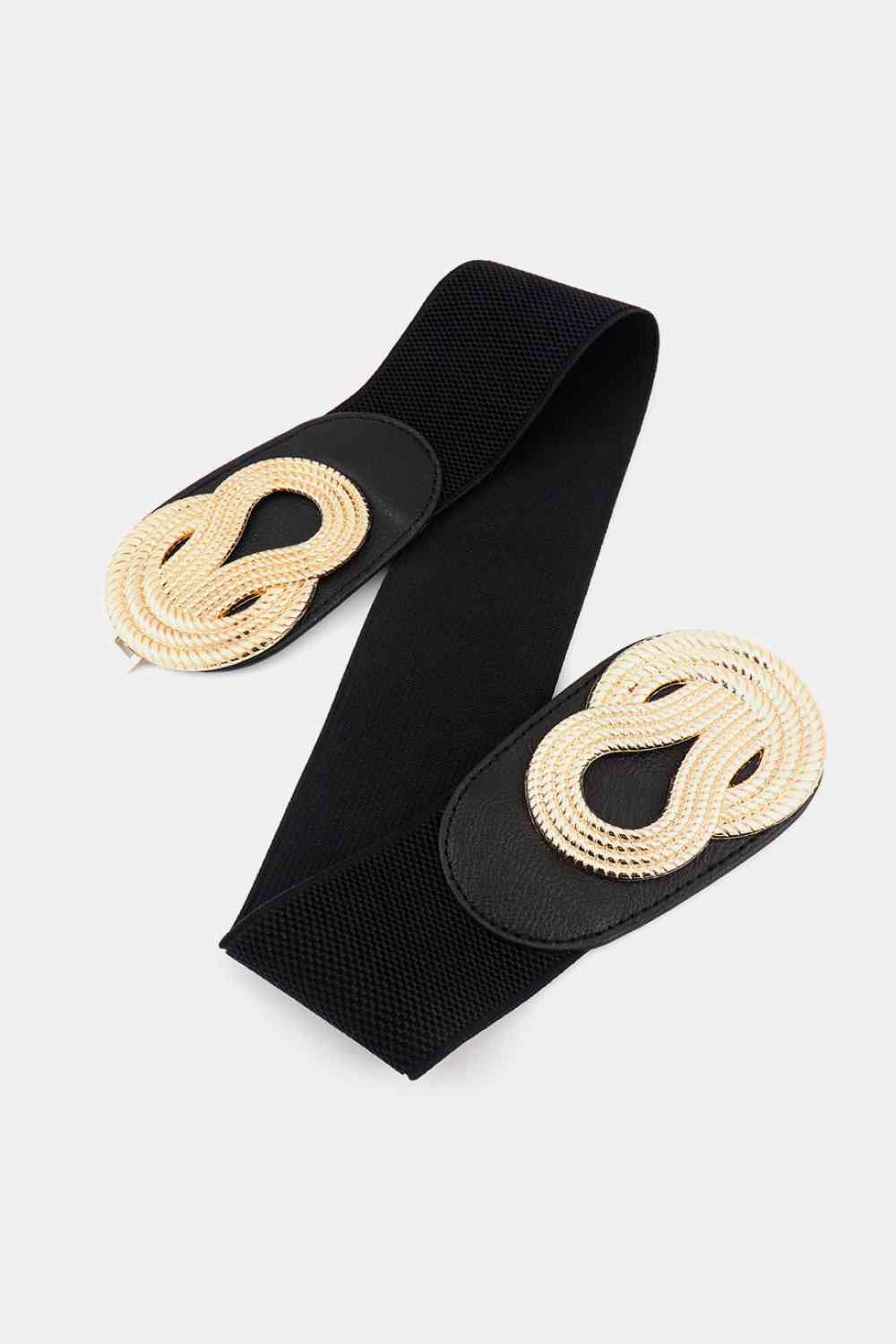 Twisted Trends Alloy Buckle Wide Belt – Stylish Adjustable Fit See size chart under “more details” The Fashion Celestial