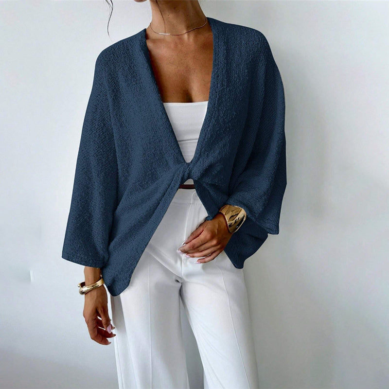 Women’s Criss Cross Knit Sweater FitiqueFit