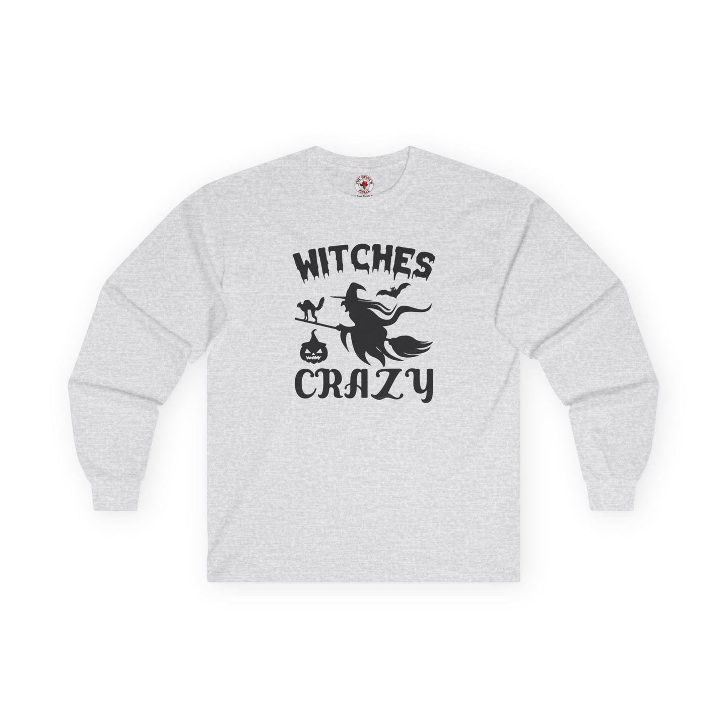 Witches Crazy Long Sleeve Tee The Devil's Pickle