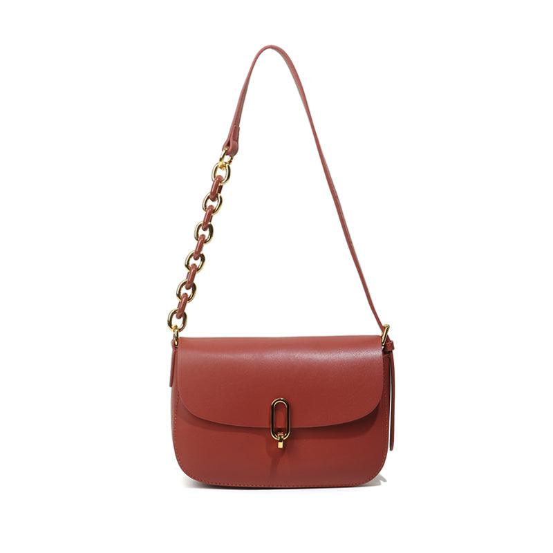 Luxury Retro Cowgirl Saddle Bag | Genuine Leather Brown Handbag Country in My Heart