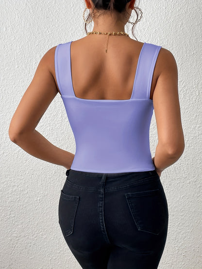 European And American Sexy Chest-Revealing Waist-Cinching Camisole NovaCart