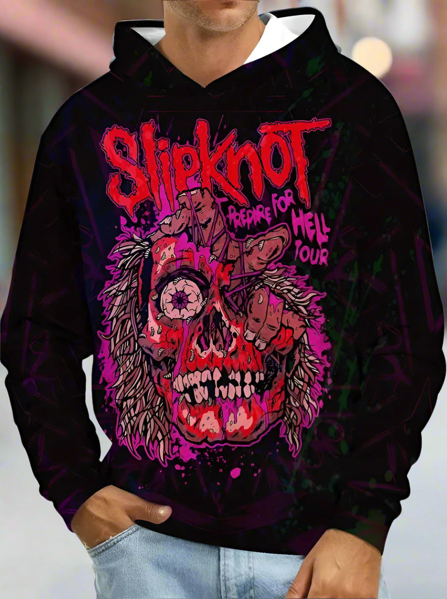Unisex Printed Hoodie – Casual Graphic Pullover Sweatshirt FitiqueFit