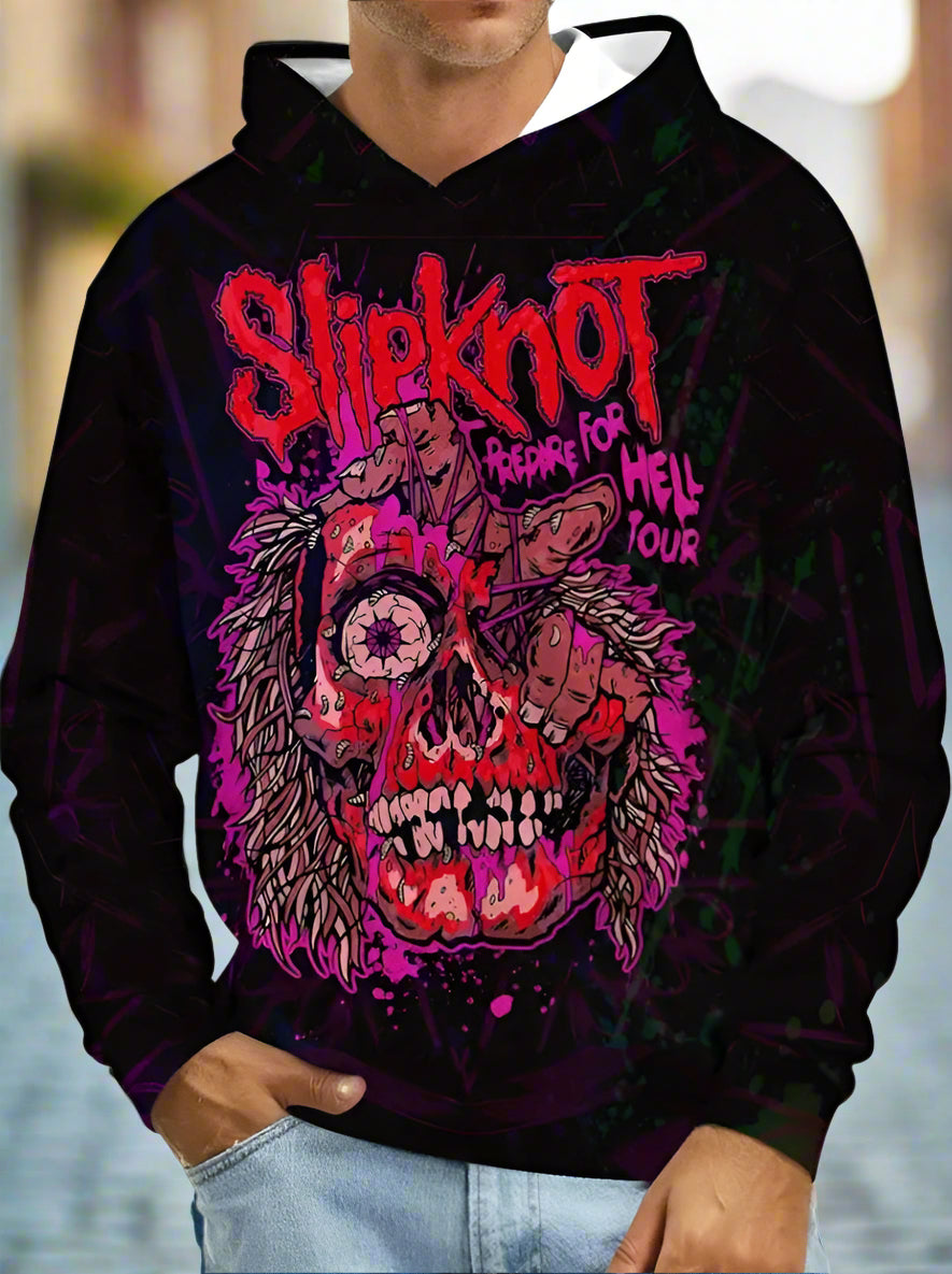 Unisex Printed Hoodie – Casual Graphic Pullover Sweatshirt FitiqueFit