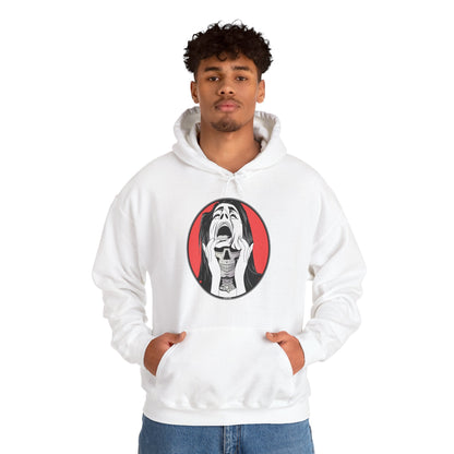Skull Woman Hooded Sweatshirt The Devil's Pickle