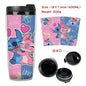 Stitch Stitch animation peripheral double-layer insulated plastic cup two-dimensional cartoon tea cup cold water kettle water cup