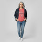 Grayhearted Women's Triblend Tee - Floral Heart Design Grayceful LLC