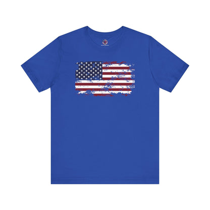 Vintage Style American Flag T-Shirt The Devil's Pickle