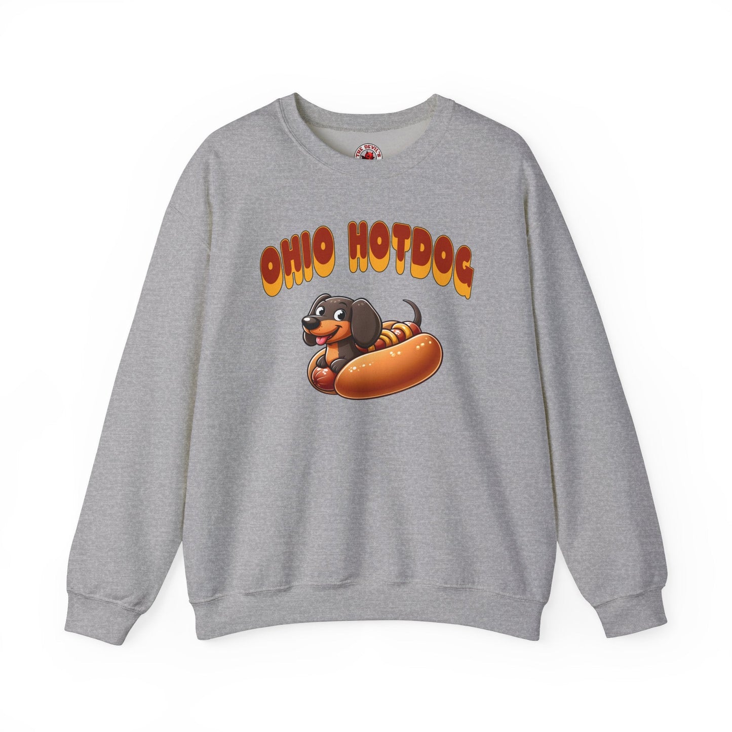Ohio Hotdog Crewneck Sweatshirt The Devil's Pickle