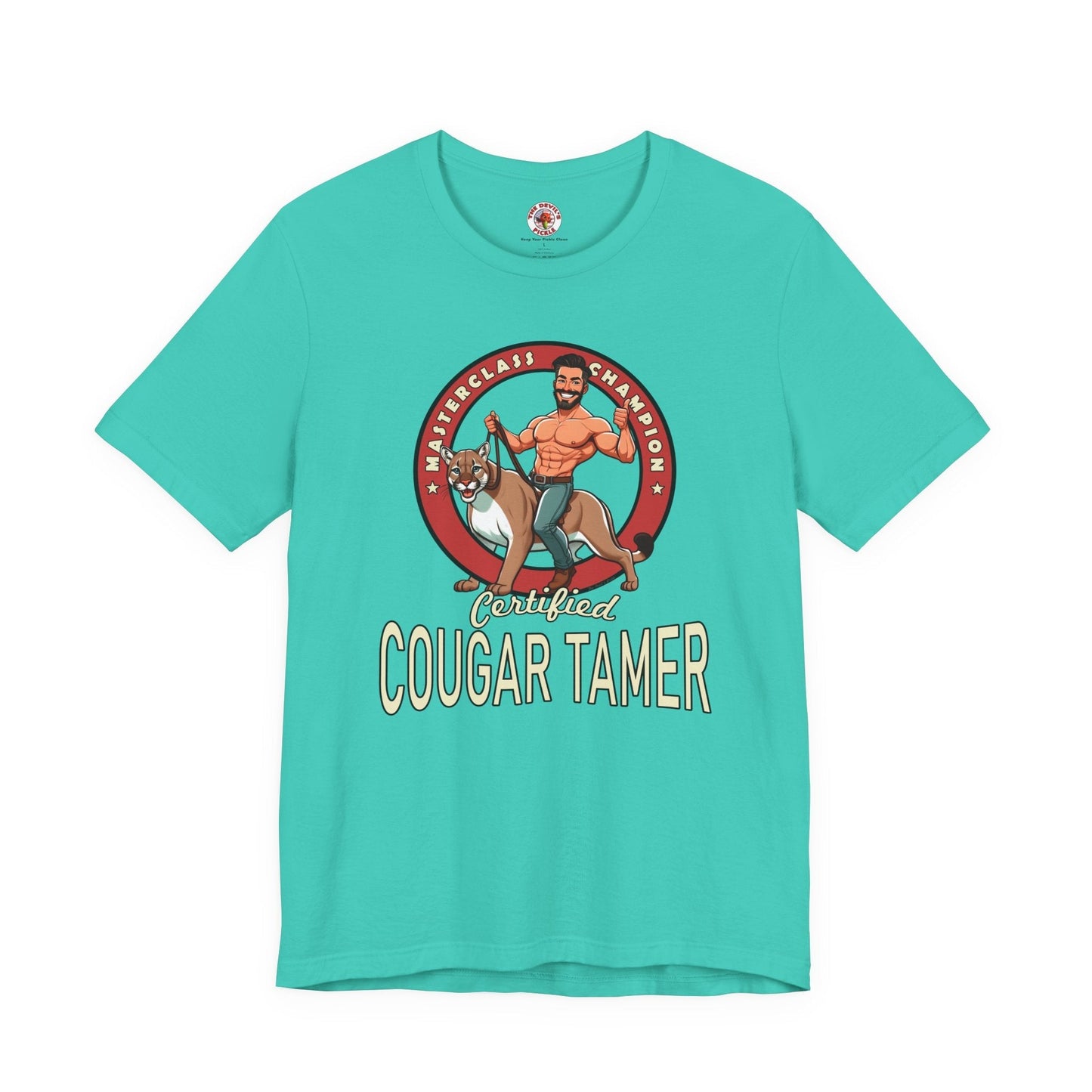 Certified Cougar Tamer T-Shirt The Devil's Pickle