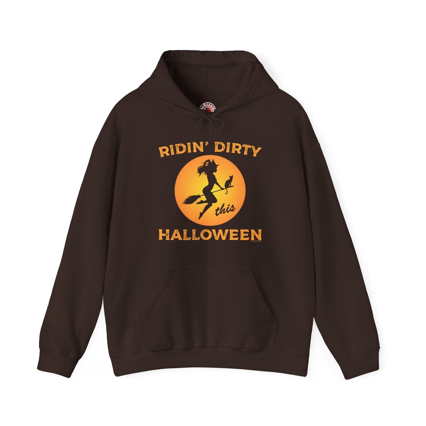 Ridin' Dirty This Halloween Hooded Sweatshirt The Devil's Pickle