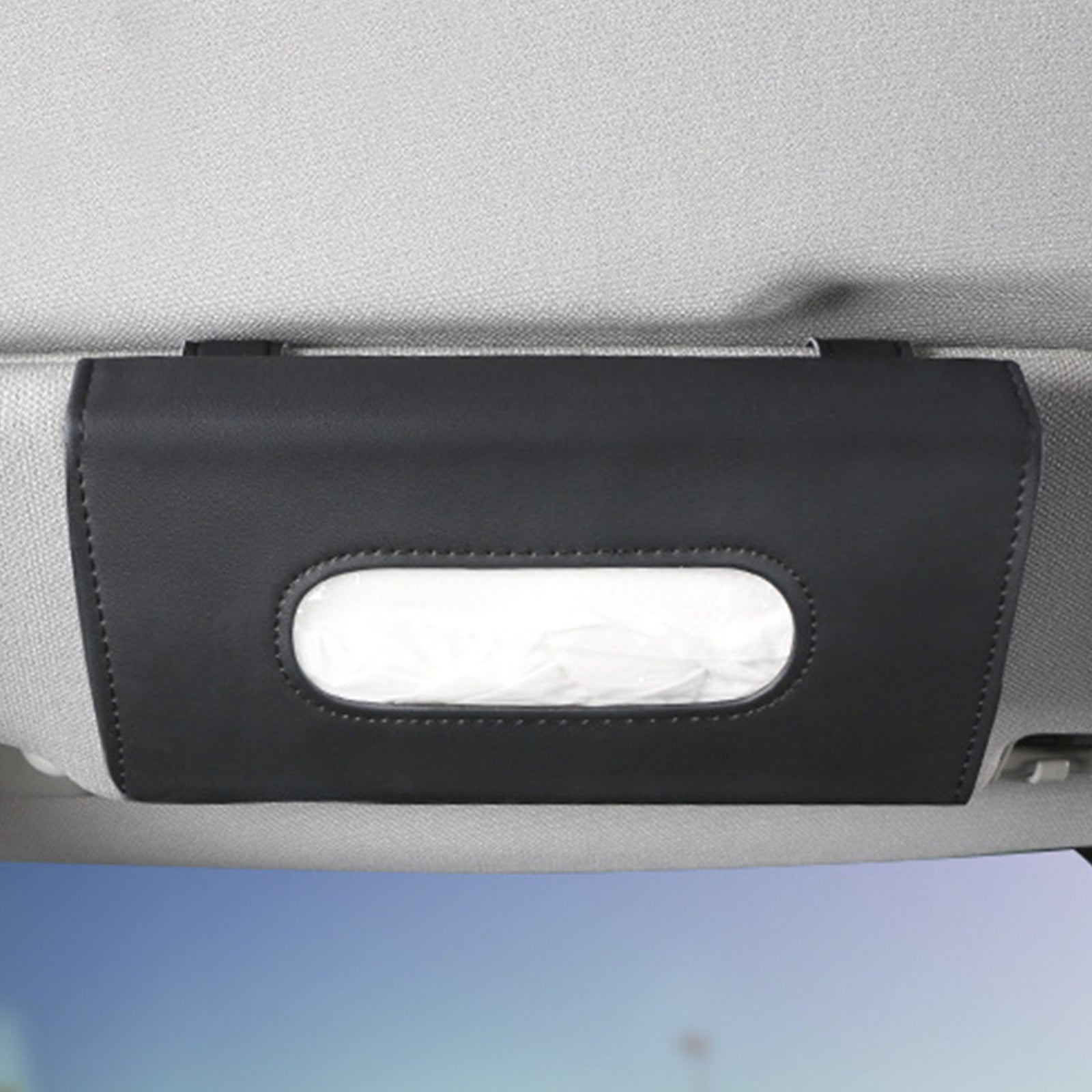 Automobile Sunshade Paper Towel Box Car - Mounted Fashion Pull-out Carton NovaCart