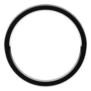 14K X1 White 1.5 mm Flat Comfort Fit Light Band Size 8 Ethereal Legacy Boutiques