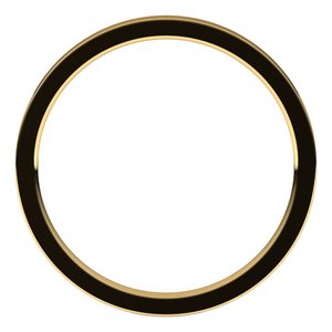 10K Yellow 1.5 mm Flat Comfort Fit Light Band Size 9 Ethereal Legacy Boutiques